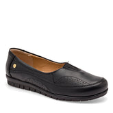 Zapato de horma cómoda para mujer color negro Mora Confort