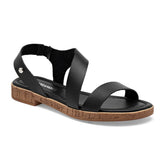 Sandalia para mujer color negro marca Moramora