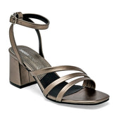 Zapatilla para mujer metálicos marca Moramora