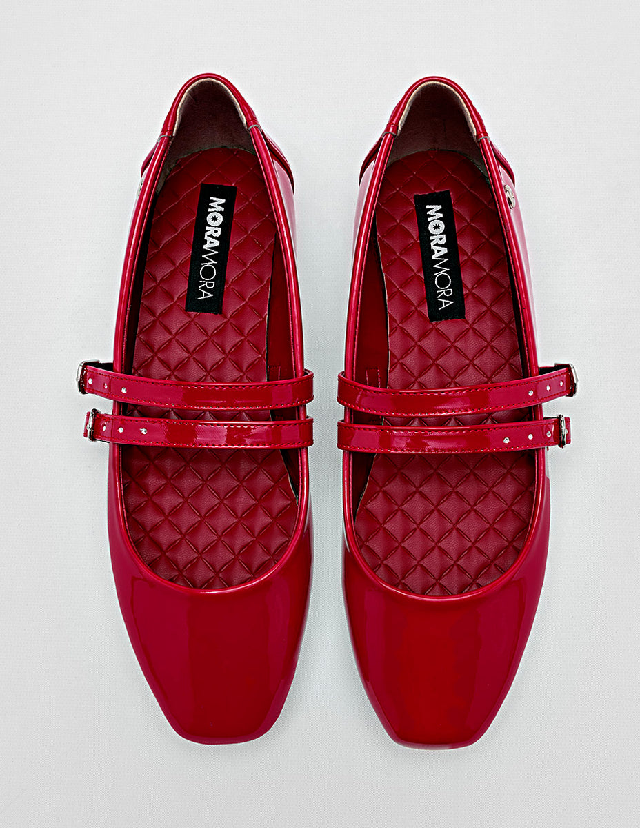 Balerina punta cuadrada para Mujer 130022 - Main Image