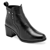 Botín casual para Mujer DELIA color negro en Moramora