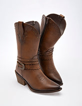 Moramora Bota con peluche para mujer