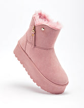 Moramora Bota con peluche para mujer