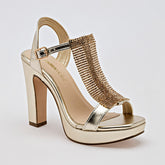 Zapatilla para Mujer Moramora YARA color dorado