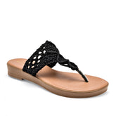 Sandalia cuña para Mujer Negro Primrose