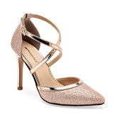 Zapatilla para Mujer marca Moramora Oro Rosa BEVERLY