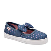 Tenis flat para Niña Azul Marino Gabriela en Moramora