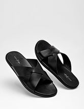 Sandalia Mora Tierra para Hombre Negro Edgar