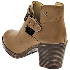 Botín camel para Mujer cod. 101449
