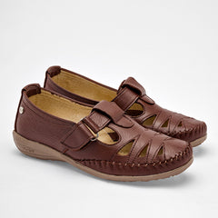 Zapato confort de piel  para Mujer  cod. 102287