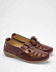 Zapato confort de piel  para Mujer  cod. 102287