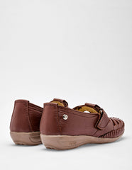 Zapato confort de piel  para Mujer  cod. 102287