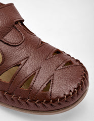 Zapato confort de piel  para Mujer  cod. 102287