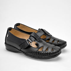 Zapato confort de piel  para Mujer  cod. 102288
