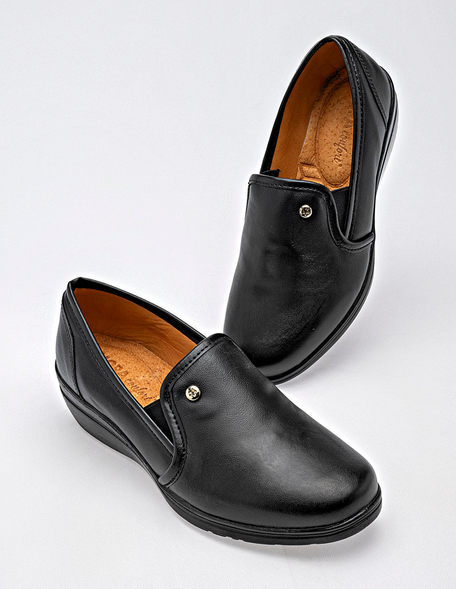 Zapato confort color negro Mora Confort para mujer CELINE