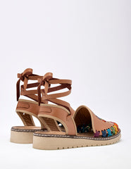 Sandalia artesanal de piel para Mujer  cod. 111329