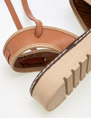 Sandalia artesanal de piel para Mujer  cod. 111329