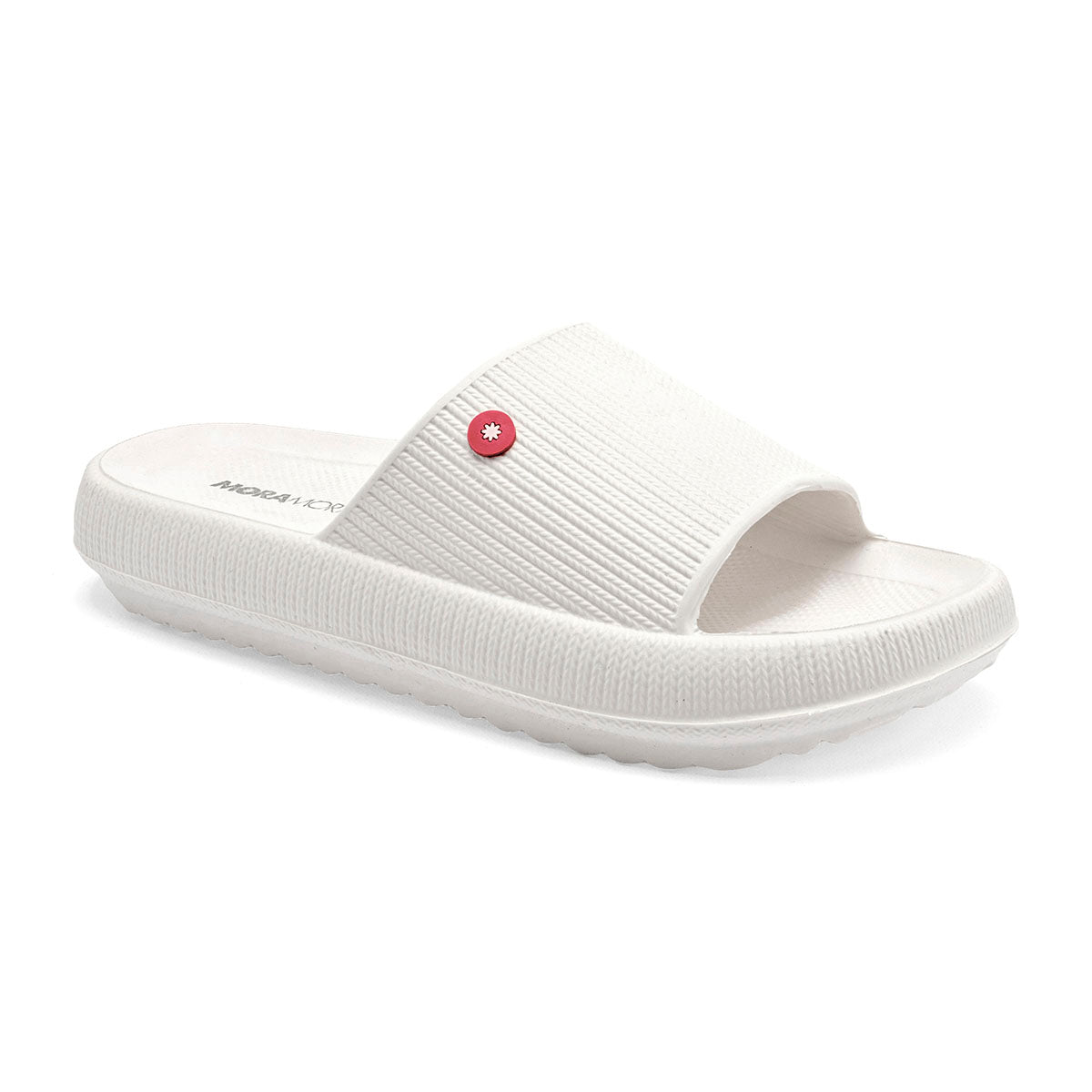 Sandalia para mujer color blanco marca Moramora 