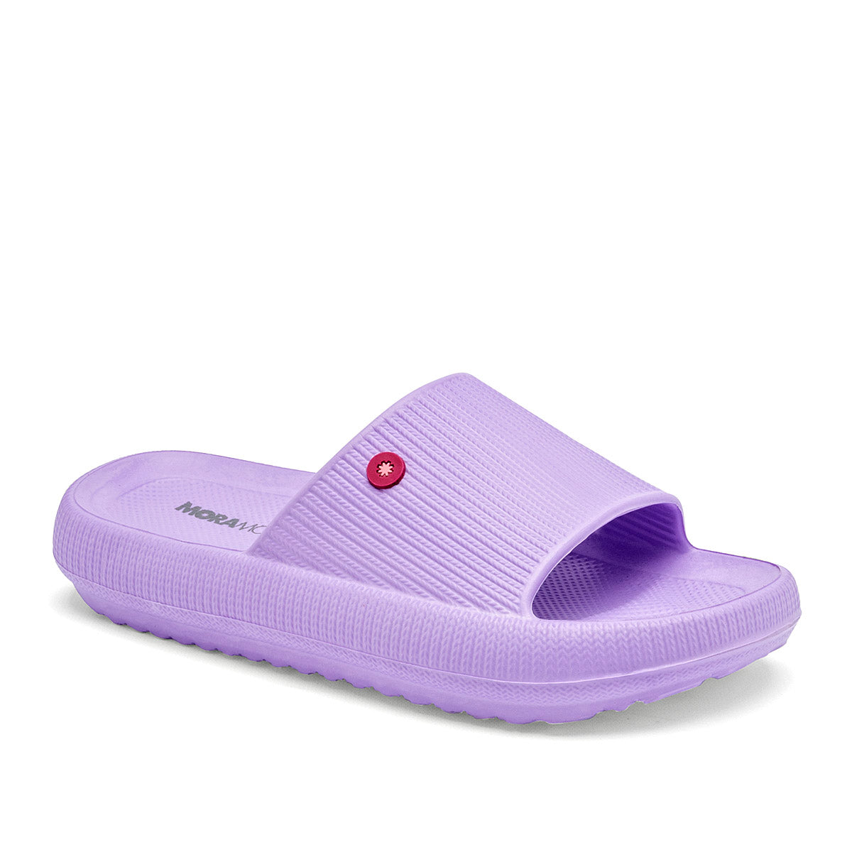 Sandalia Rocio color lila para niña marca Moramora