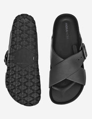 Sandalia playa Moramora para hombre NOE en color negro