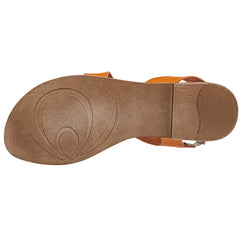 Sandalia  para Mujer marca Moramora Naranja cod. 117068