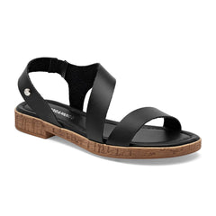 Sandalia para mujer color negro marca Moramora