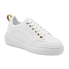 Tenis urbano para mujer color blanco marca Moramora