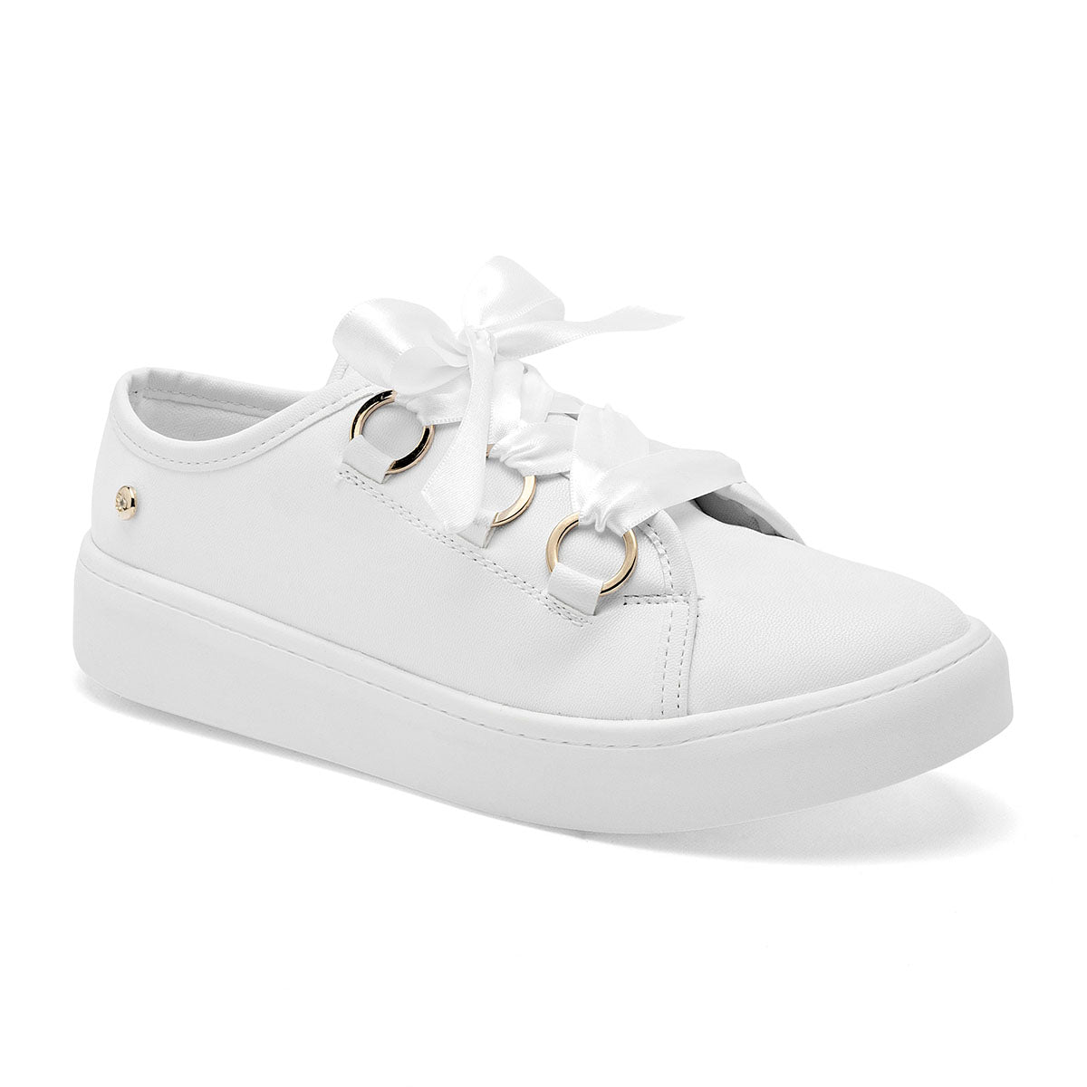 Tenis urbano para mujer color blanco marca Moramora