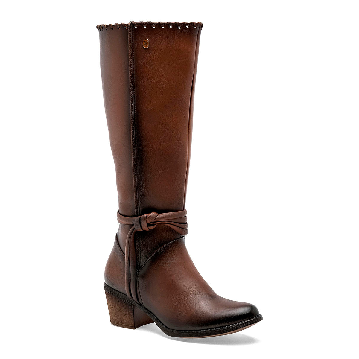 Bota para mujer color café marca Moramora
