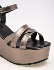 Sandalia con plataforma para Mujer  cod. 121696