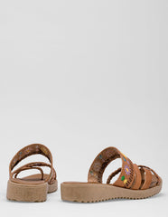 Sandalia con cuña para Mujer  cod. 125249