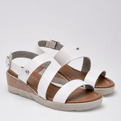 Sandalia con cuña para Mujer  cod. 125495