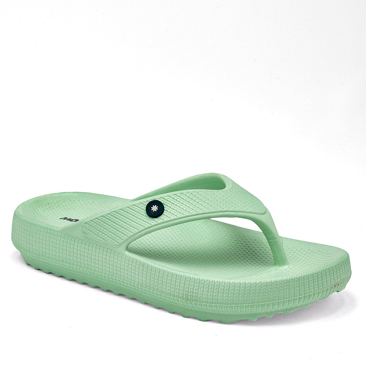 Sandalia para mujer color verde marca Moramora