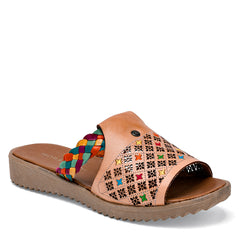 Sandalia para mujer color café marca Mora Tierra 