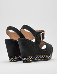 Sandalia con cuña para Mujer  cod. 129215