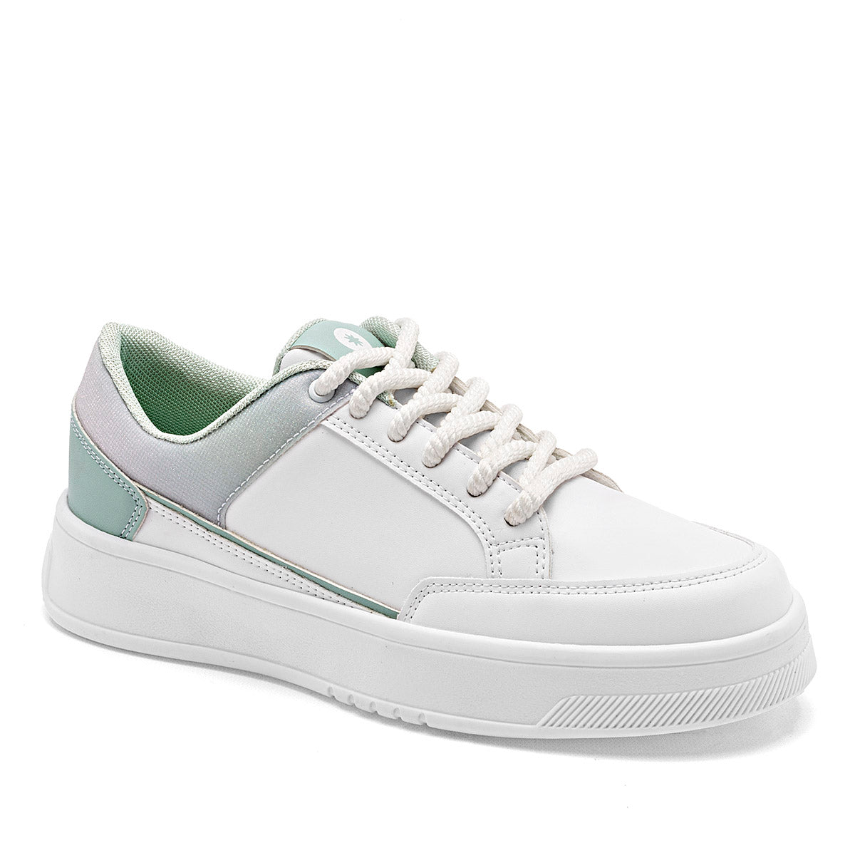 Tenis urbano para mujer color blanco Moramora