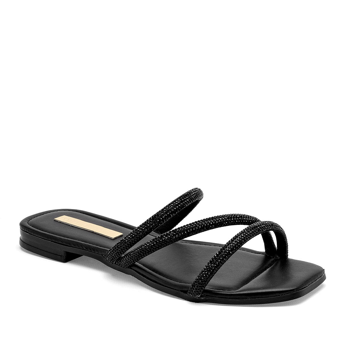  Sandalia para mujer color negro marca Moramora