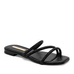  Sandalia para mujer color negro marca Moramora