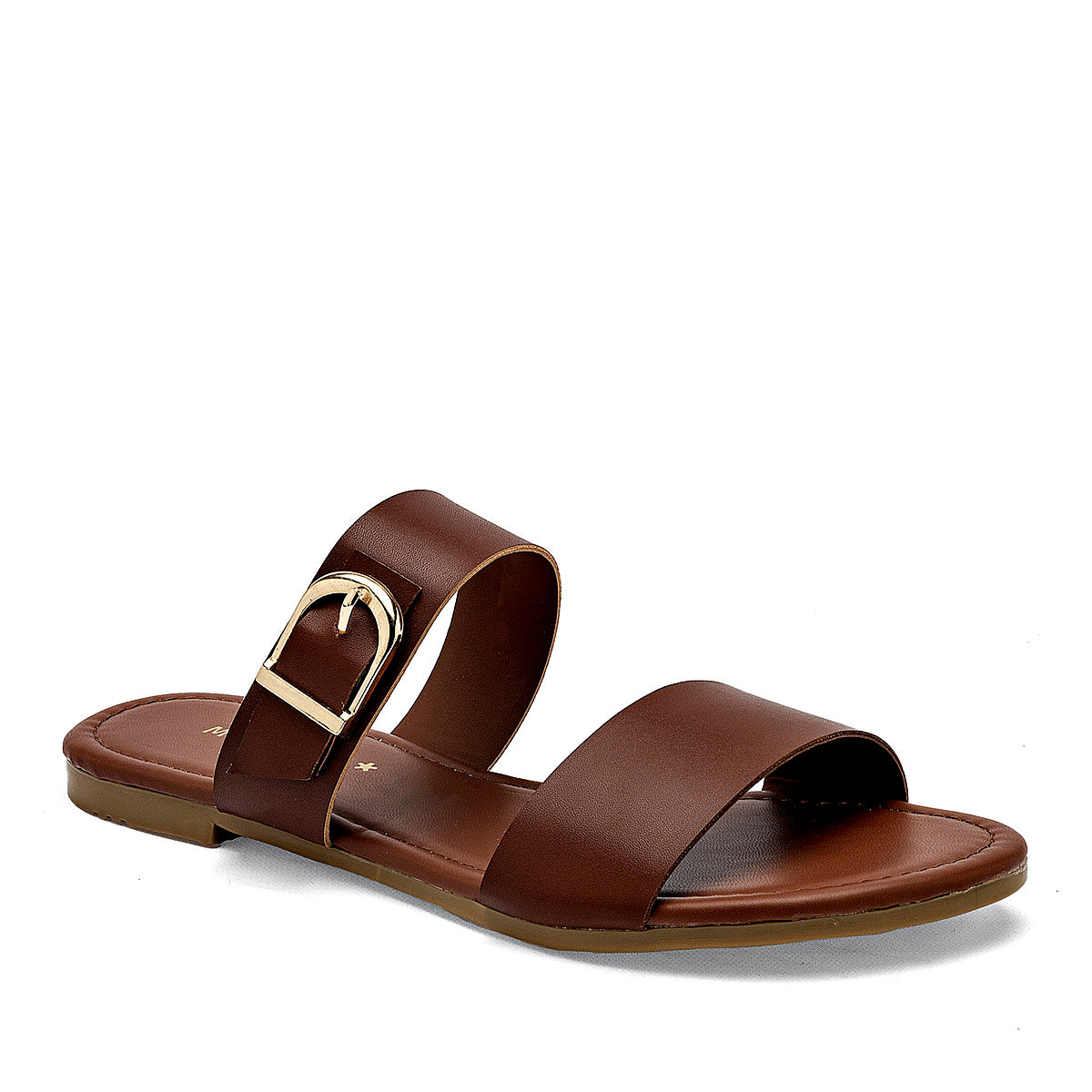 Sandalia para mujer color café en Moramora