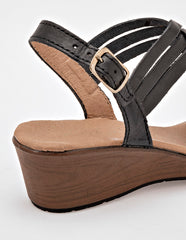 Sandalia de piel ngro cod-132508