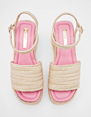 Sandalia de cuña para mujer cod-132535