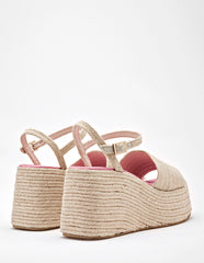 Sandalia de cuña para mujer cod-132535