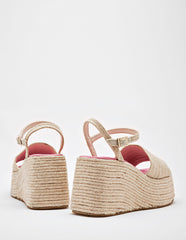 Sandalia de cuña para mujer cod-132535