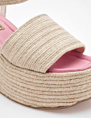 Sandalia de cuña para mujer cod-132535