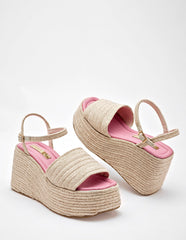 Sandalia de cuña para mujer cod-132535