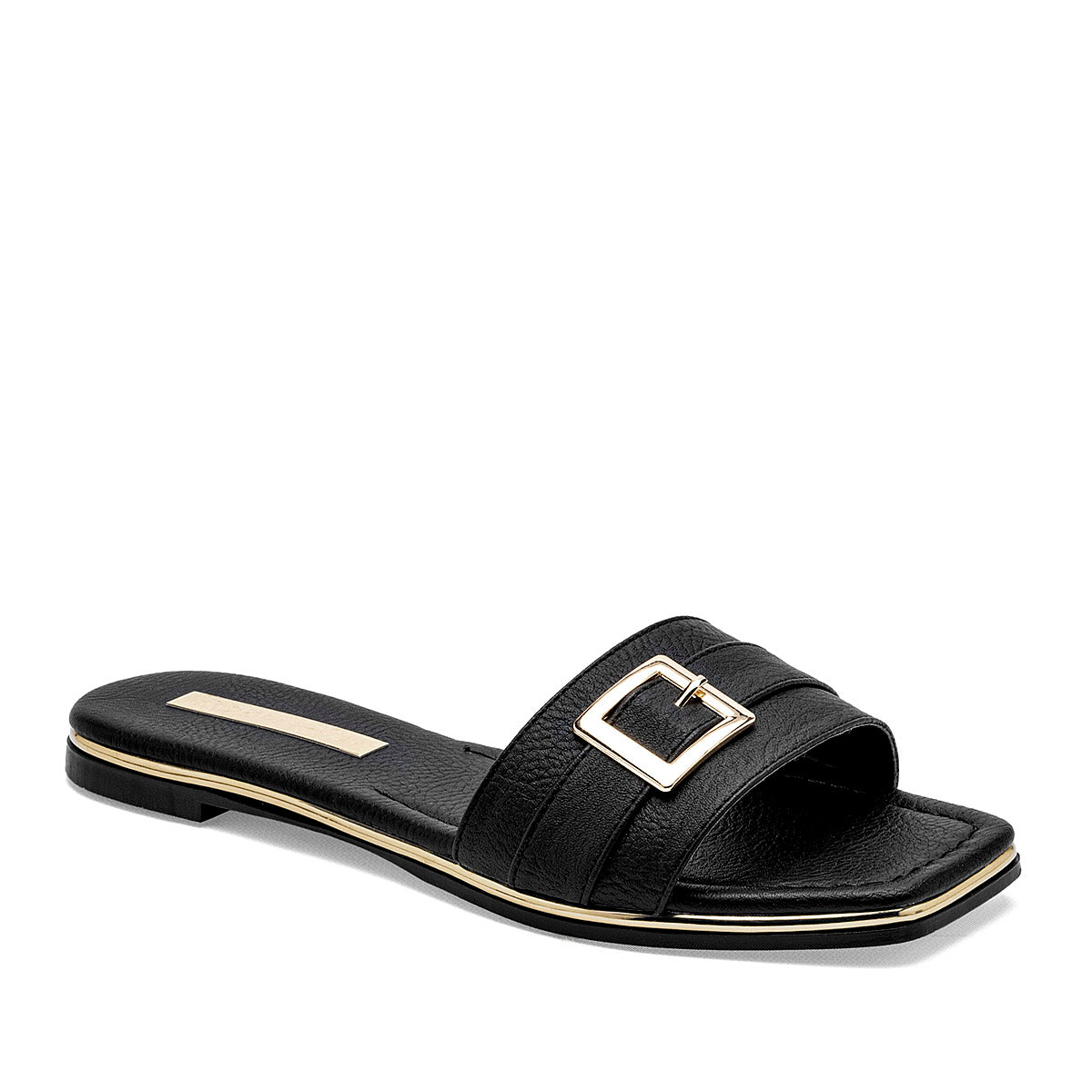 Sandalia para mujer en color negro  en Moramora