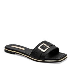Sandalia para mujer en color negro  en Moramora