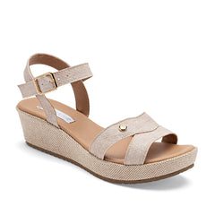 Sandalia para Mujer  KEILA color Beige en Moramora