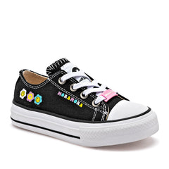 Tenis urbano para Niña  DAFNE en color negro en Moramora