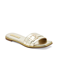 Sandalia para Mujer MARICRUZ en color dorado  en Moramora